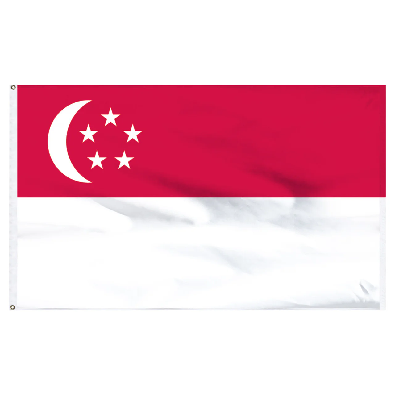 Singapore 3ft x 5ft Nylon Flag