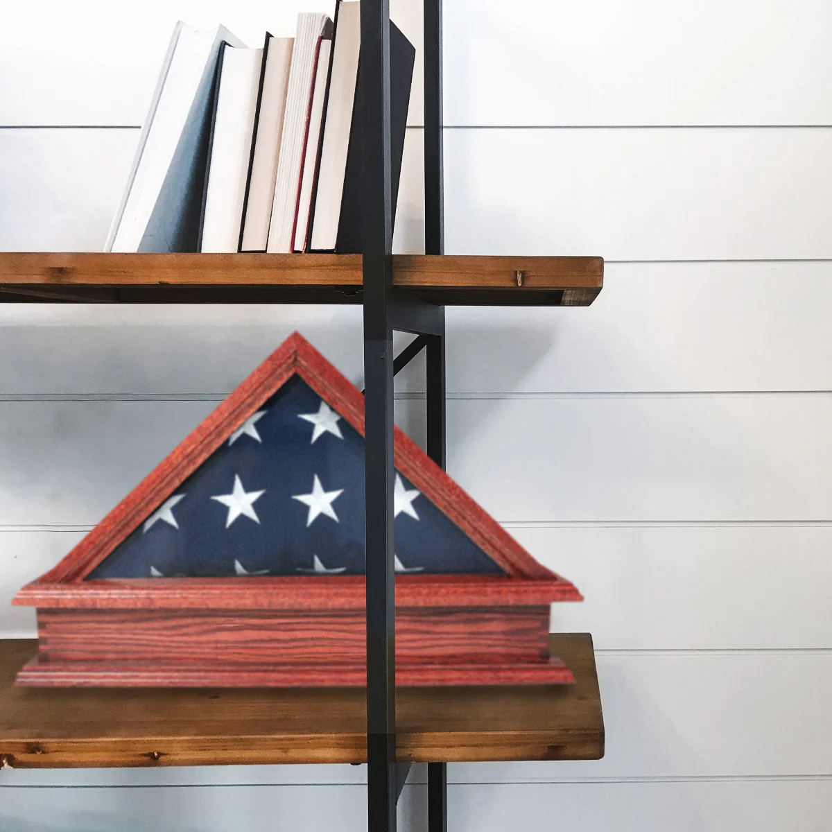 Jefferson Folded Flag Display Case & Pedestal for 3' x 5' Flag - Image 17
