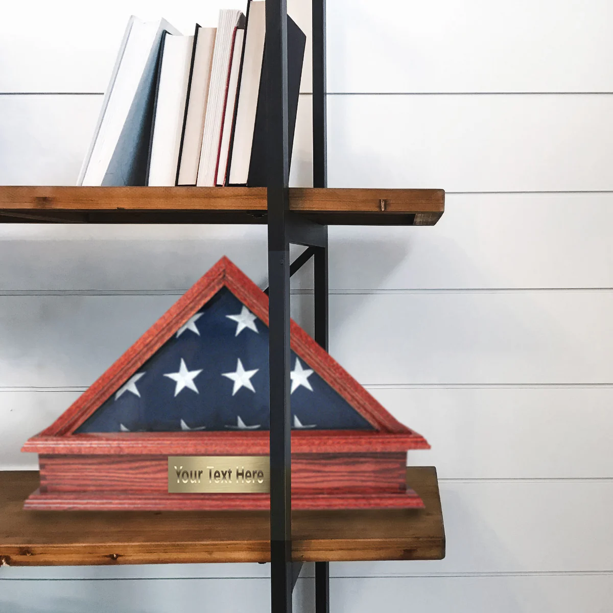 Jefferson Folded Flag Display Case & Pedestal for 3' x 5' Flag - Image 19