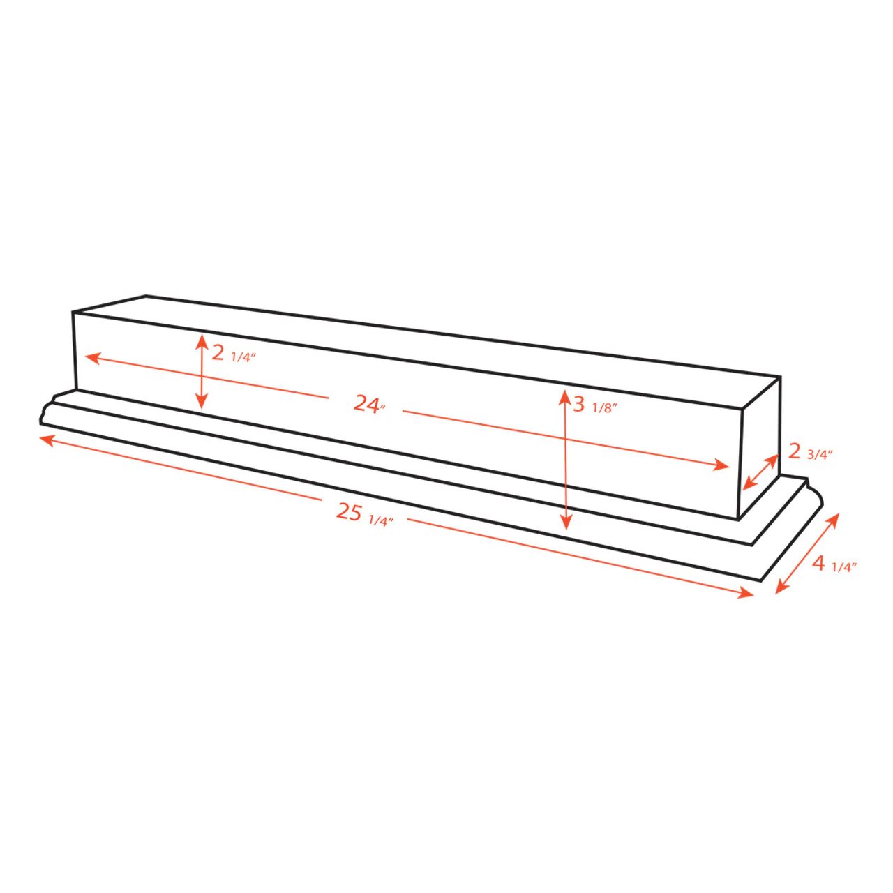 Adams Pedestal for 5' x 9.5' Flag Case - Image 6