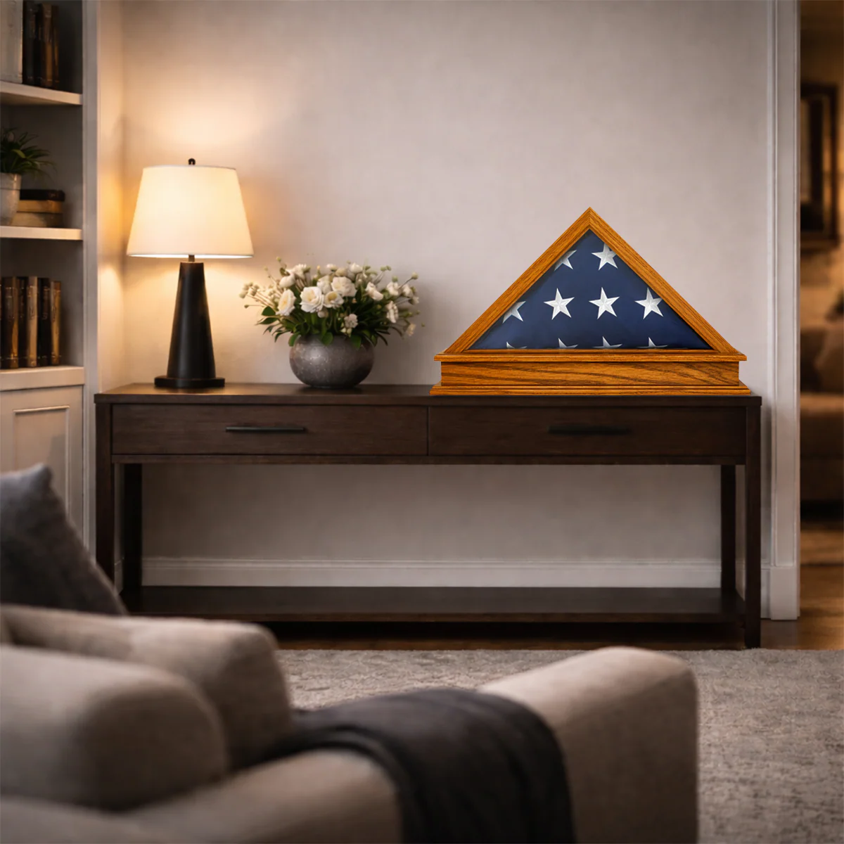 Adams Pedestal for 5' x 9.5' Flag Case - Image 8