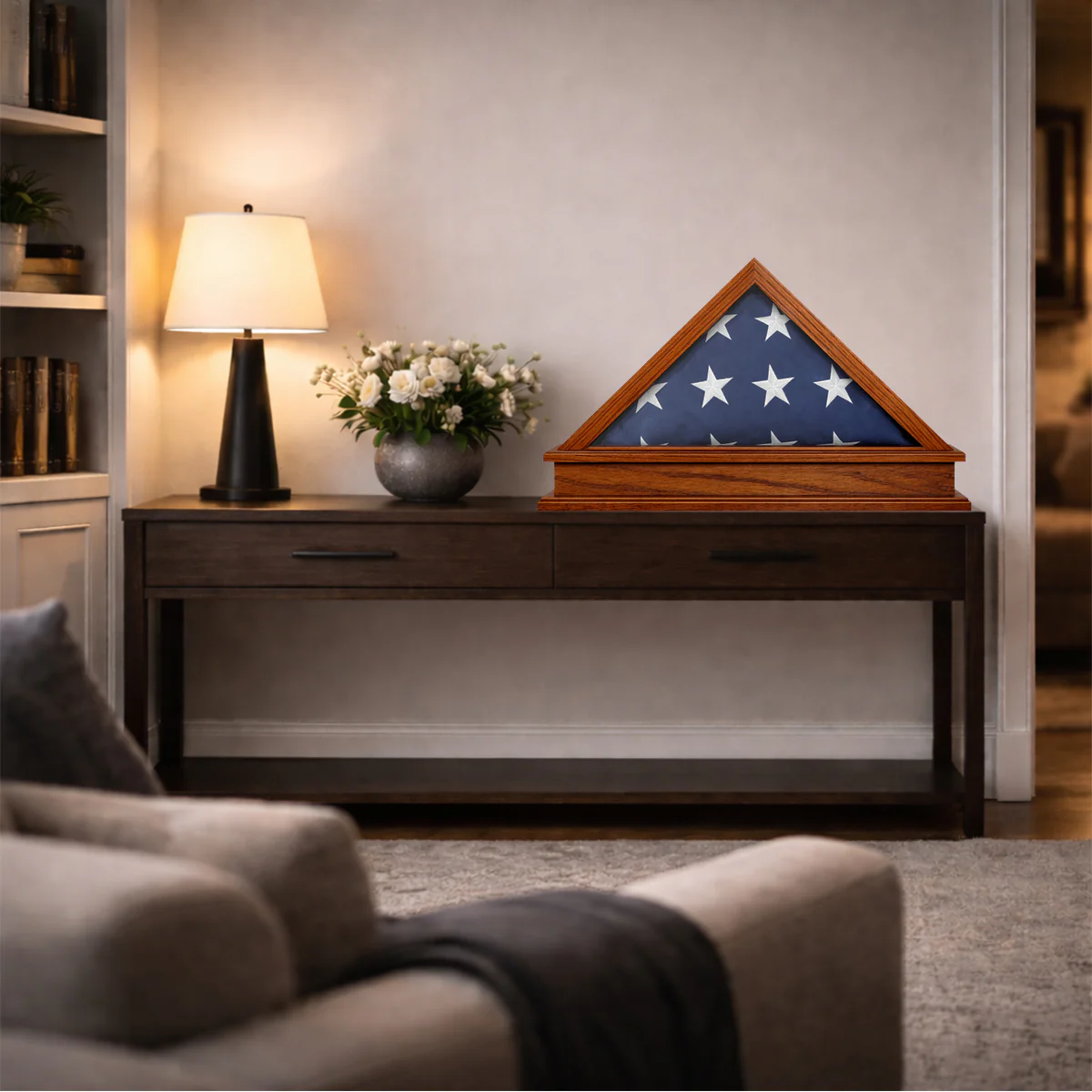 Jefferson Pedestal for 3' x 5' Flag Case - Image 10