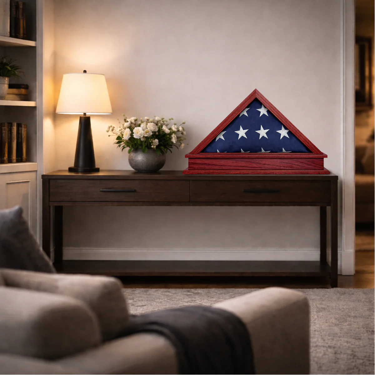 Jefferson Pedestal for 3' x 5' Flag Case - Image 7