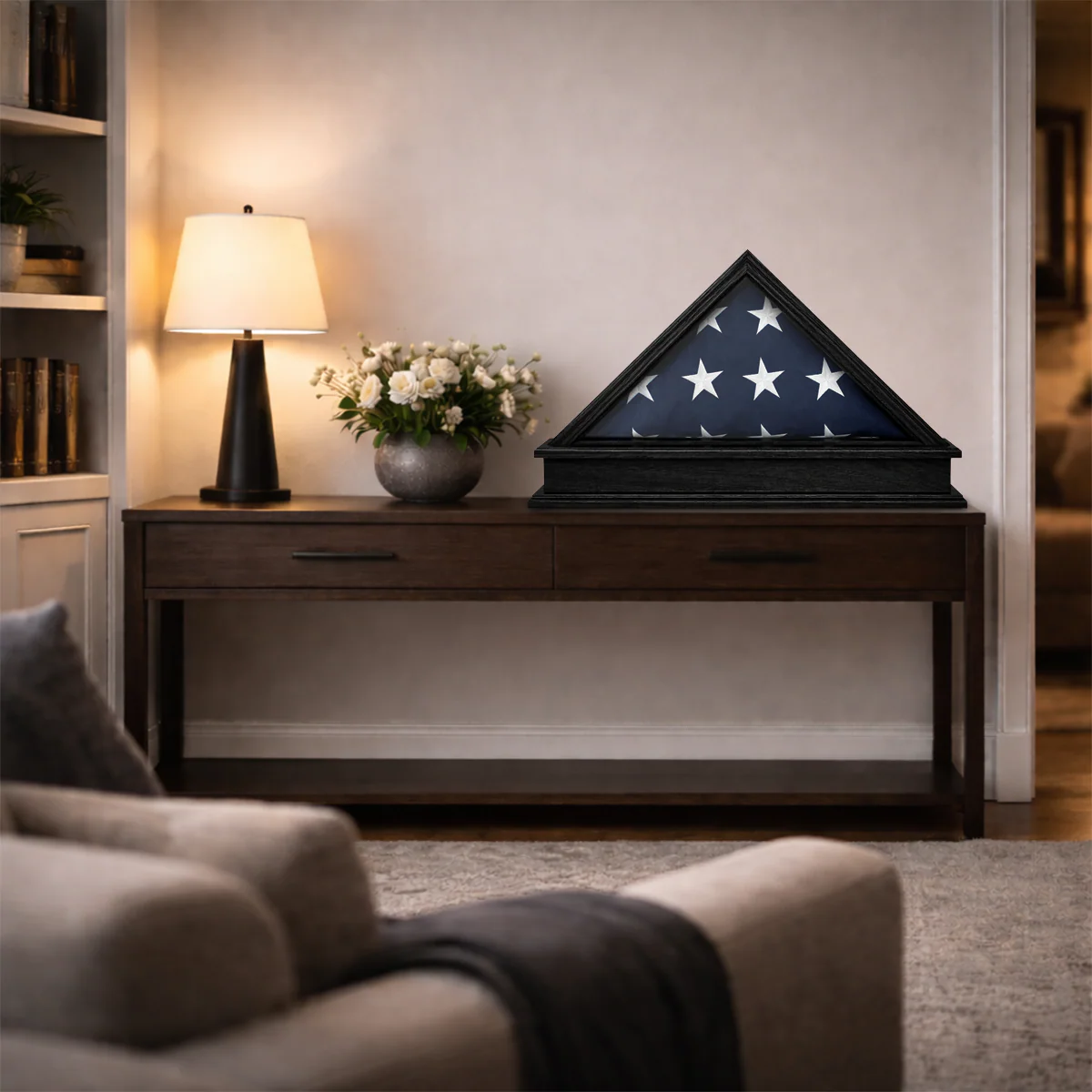 Jefferson Pedestal for 3' x 5' Flag Case - Image 8