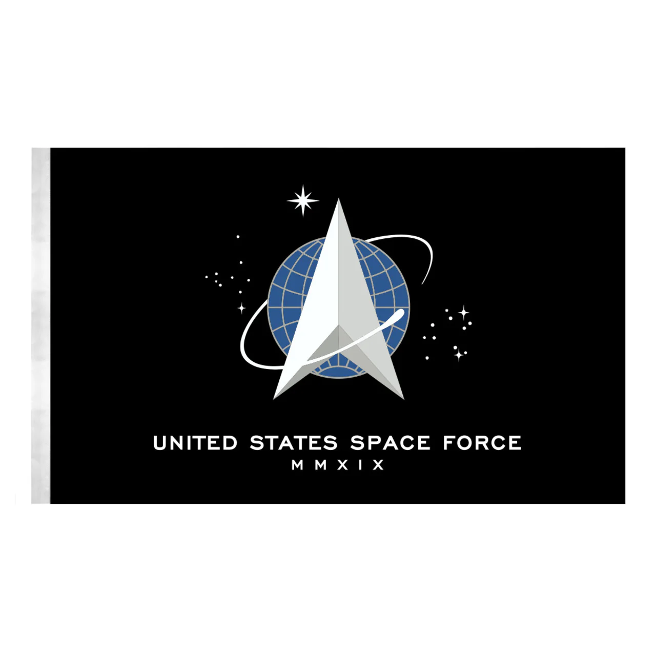 Space Force Flag 4x6 Nylon - Image 3