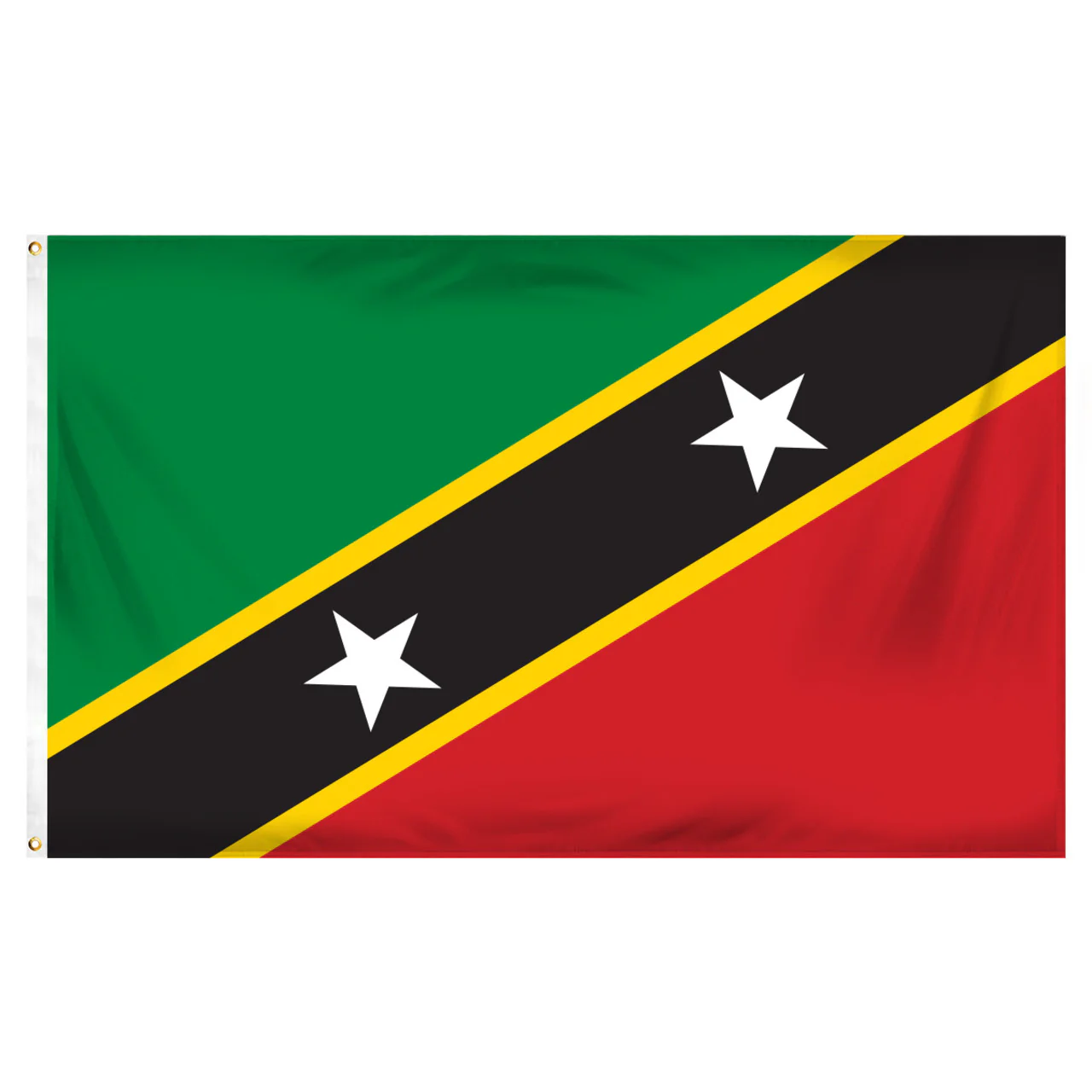 St Kitts-Nevis Flag 3ft x 5ft Printed Polyester