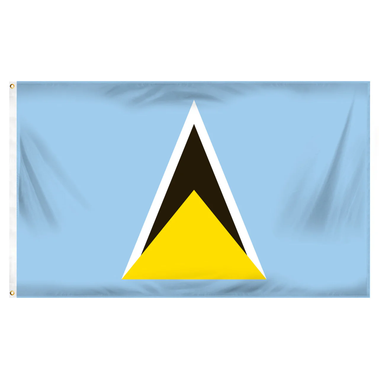 St. Lucia Flag 3ft x 5ft Printed Polyester