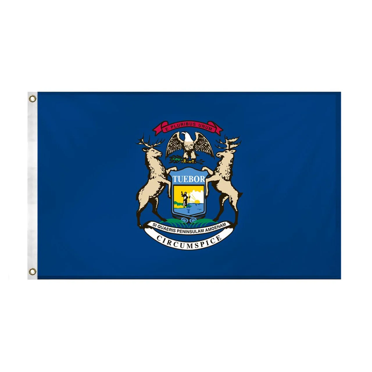 Super Tough Michigan Outdoor Nylon Flag 3' x 5'