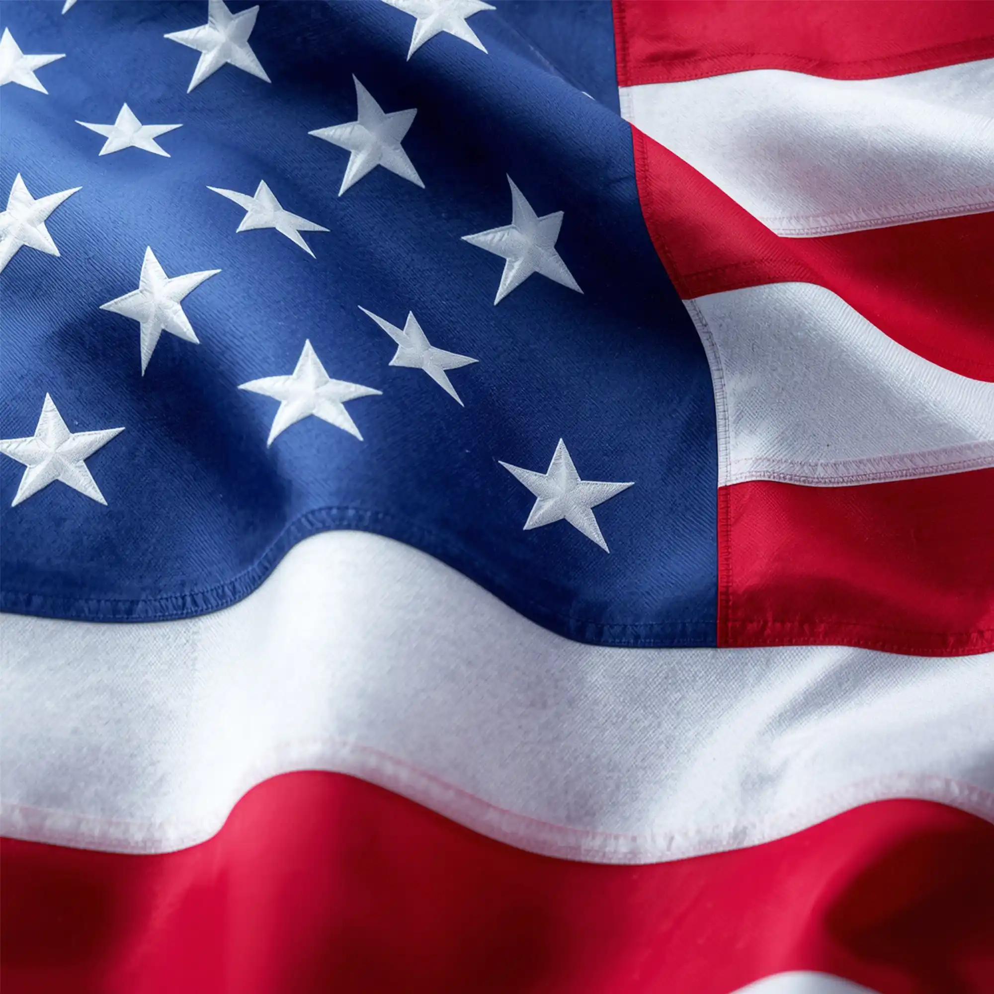 Super Tough 5ft x 8ft Sewn Nylon American Flag - Image 5