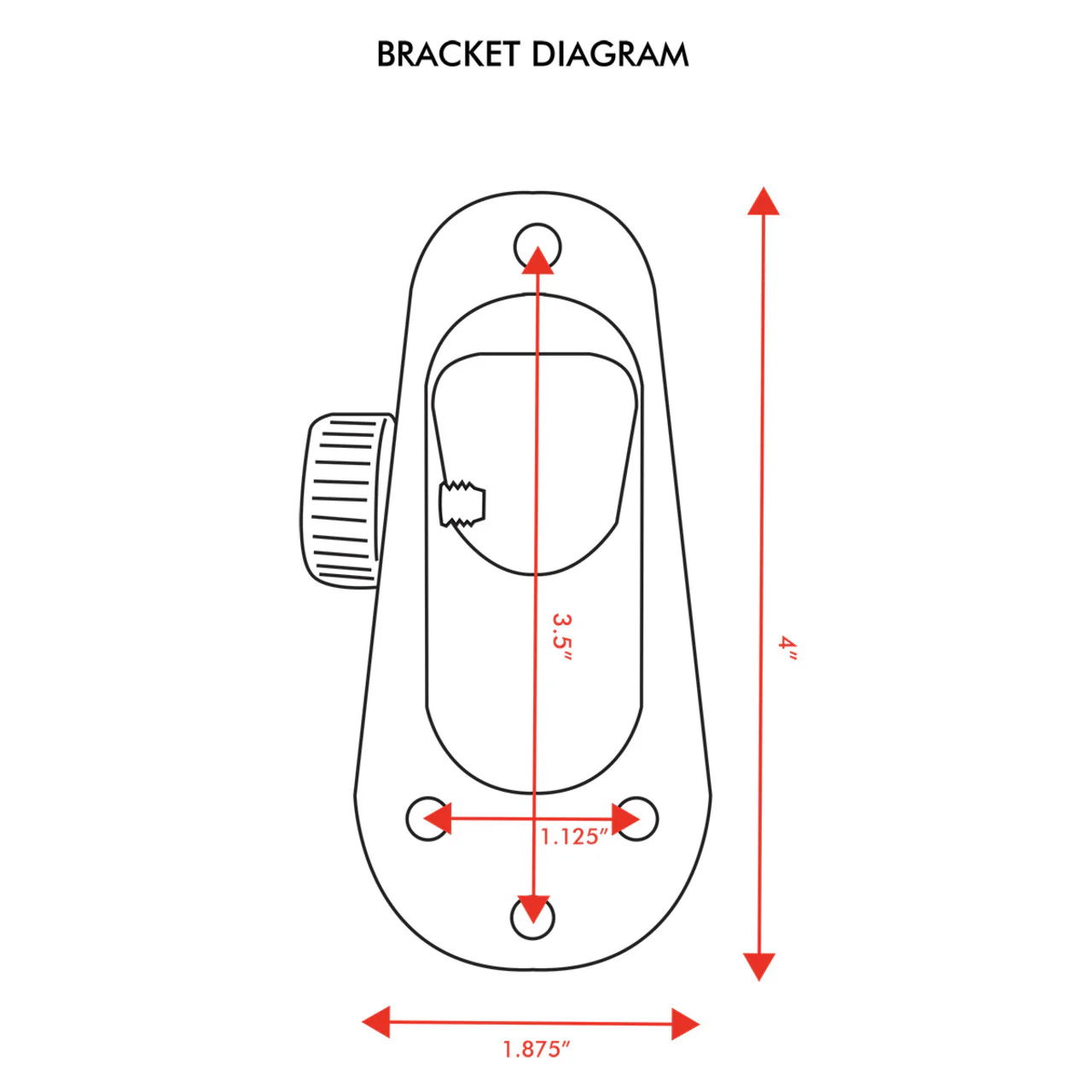 Two Position Stationary Aluminum Bracket - Image 5