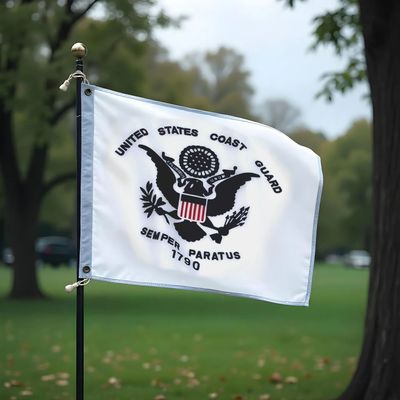 US Coast Guard 5 x 8 feet nylon - Image 2