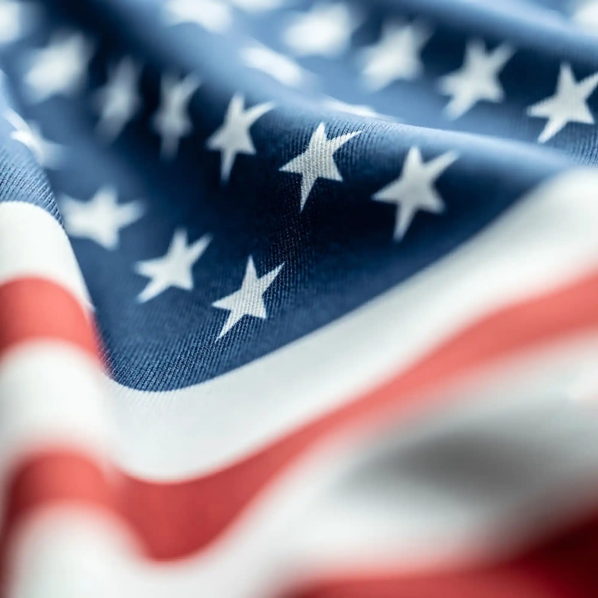 US Flag Printed Polyester 3ft x 5ft with Grommets - Image 2
