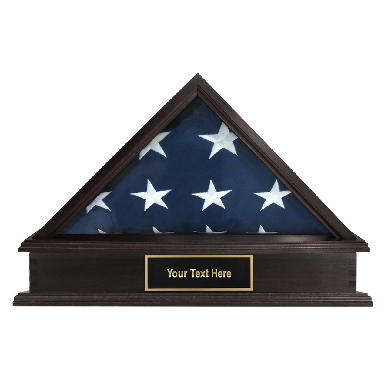 Roosevelt Burial Flag Display Case & Pedestal  for 5' x 9.5' Flag - Image 17