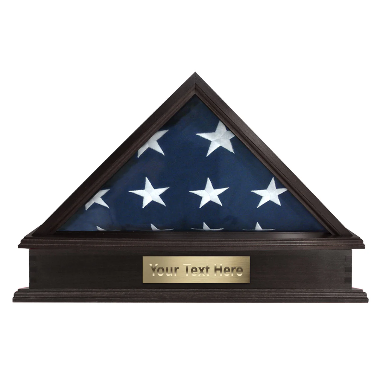 Roosevelt Burial Flag Display Case & Pedestal  for 5' x 9.5' Flag - Image 20