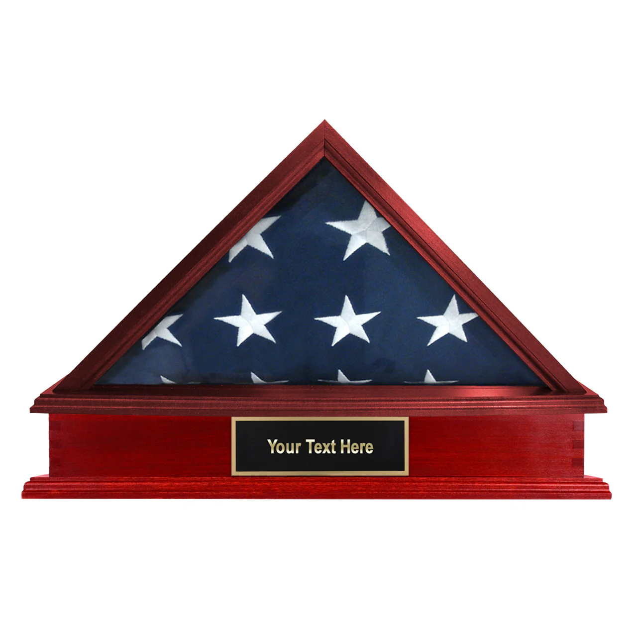 Roosevelt Burial Flag Display Case & Pedestal  for 5' x 9.5' Flag - Image 22