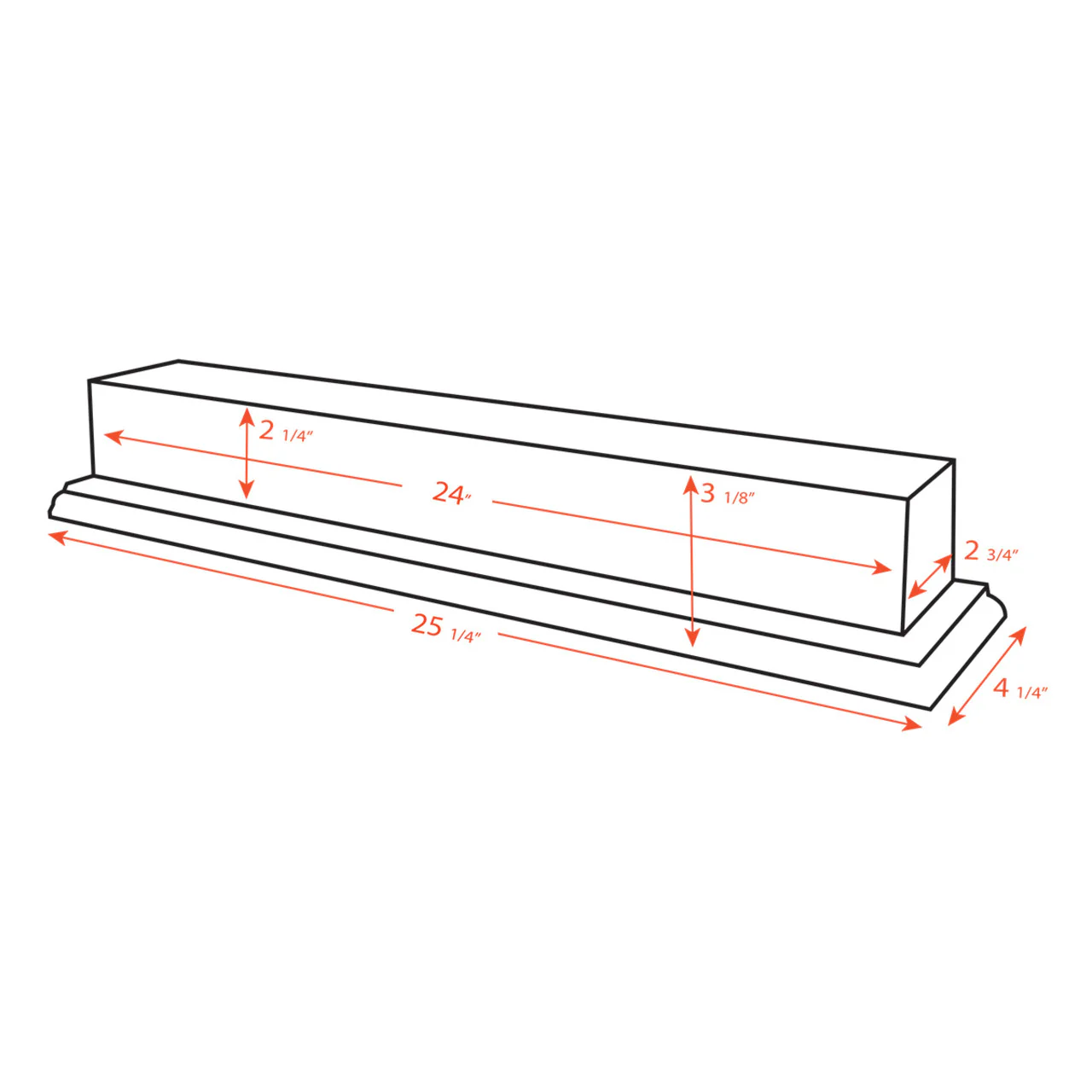 Roosevelt Pedestal for 5' x 9.5' Flag Case - Image 8