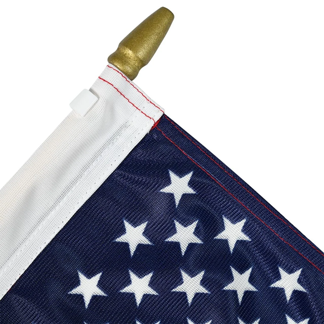 Double Sided American Stick Flag - Durable Knit Polyester - 12" x 18" - Image 3