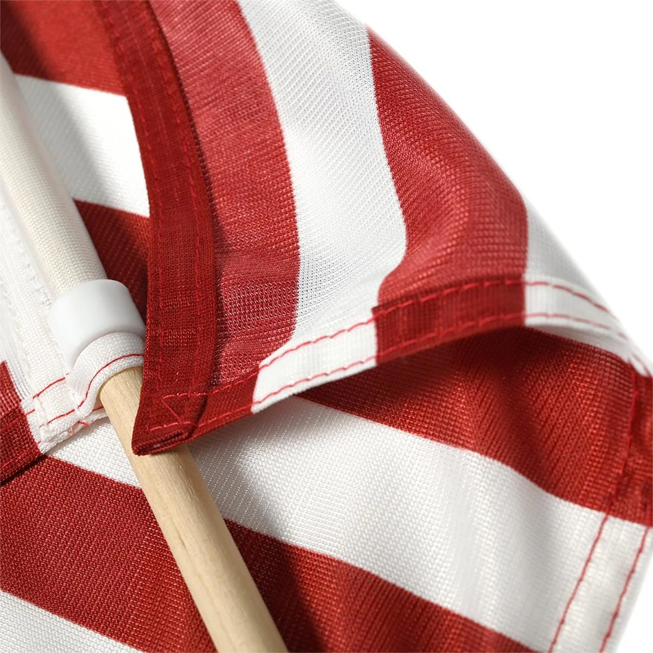 Single Sided American Stick Flag - Durable Knit Polyester - 12" x 18" - Image 3