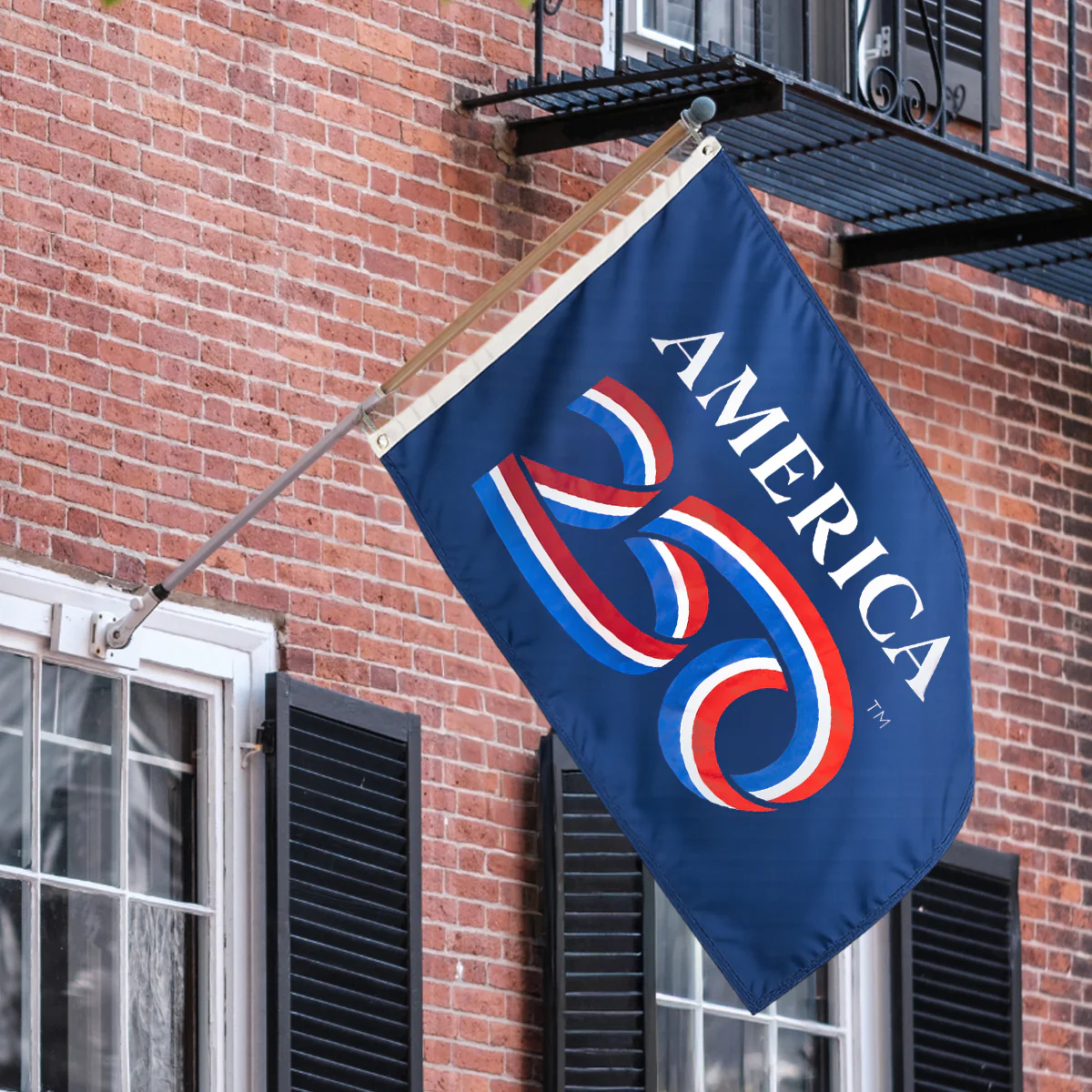 USA 250th Anniversary 4ft x 6ft Nyl-Glo Flag