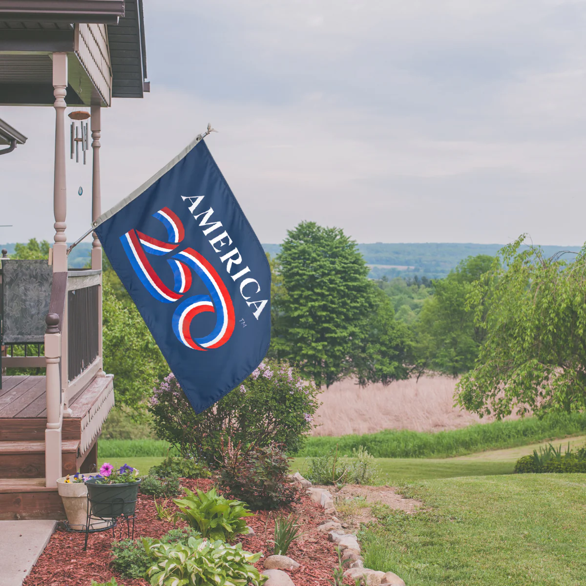 USA 250th Anniversary 4ft x 6ft Nyl-Glo Flag - Image 2