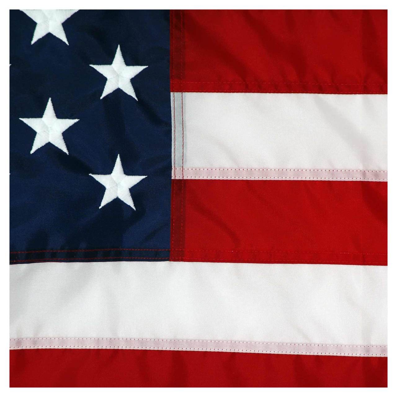 Super Tough 30ft x 60ft Nylon American Flag - Image 4