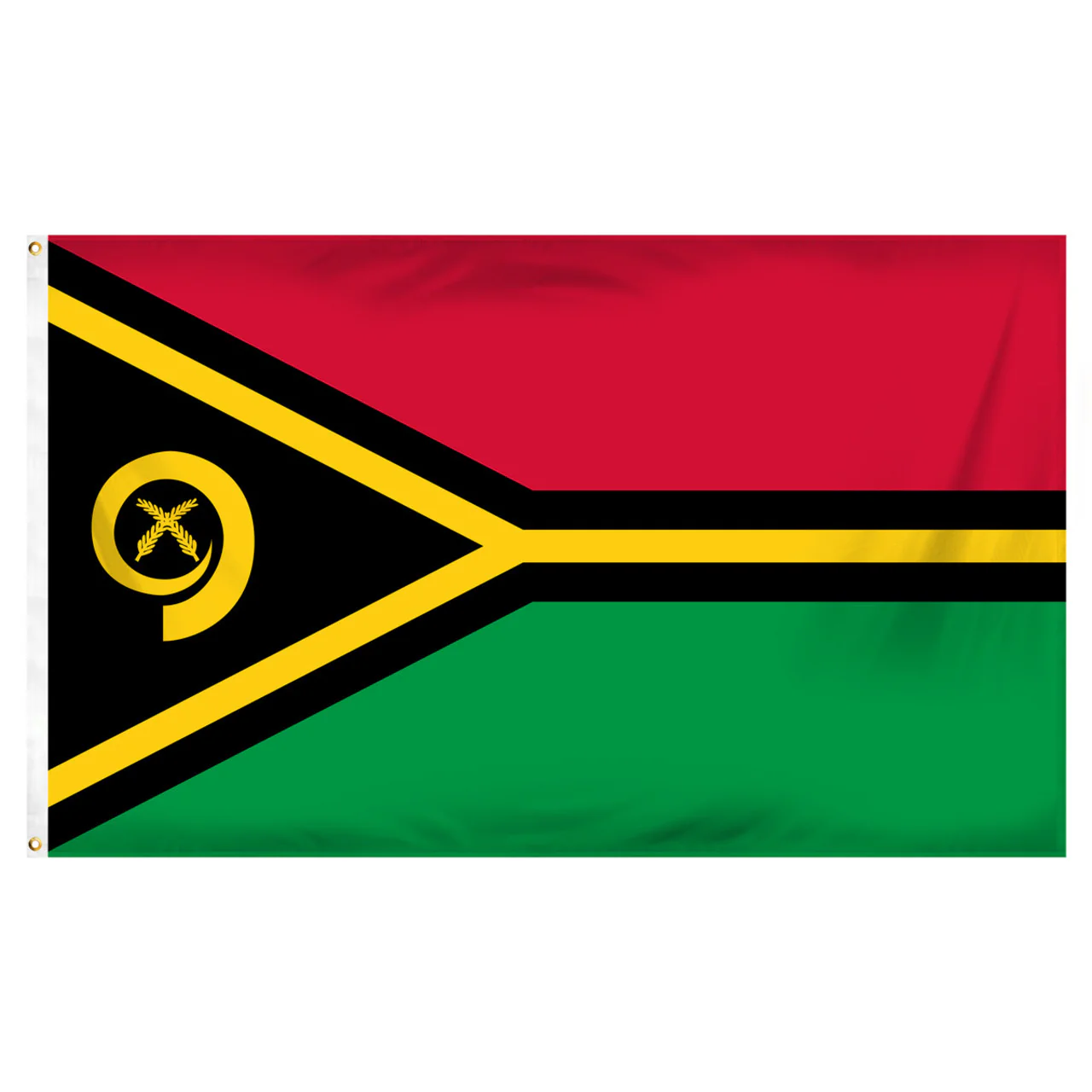 Vanuatu Flag 3ft x 5ft Printed Polyester