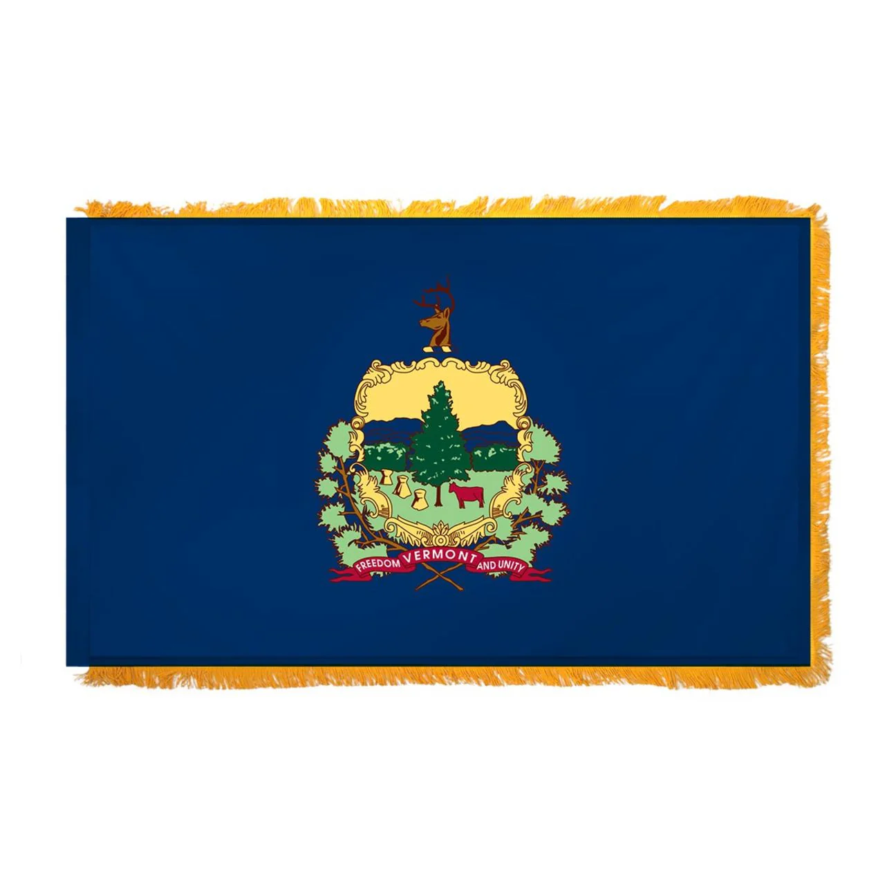 Super Tough Vermont Indoor Flag 3' x 5' Nylon