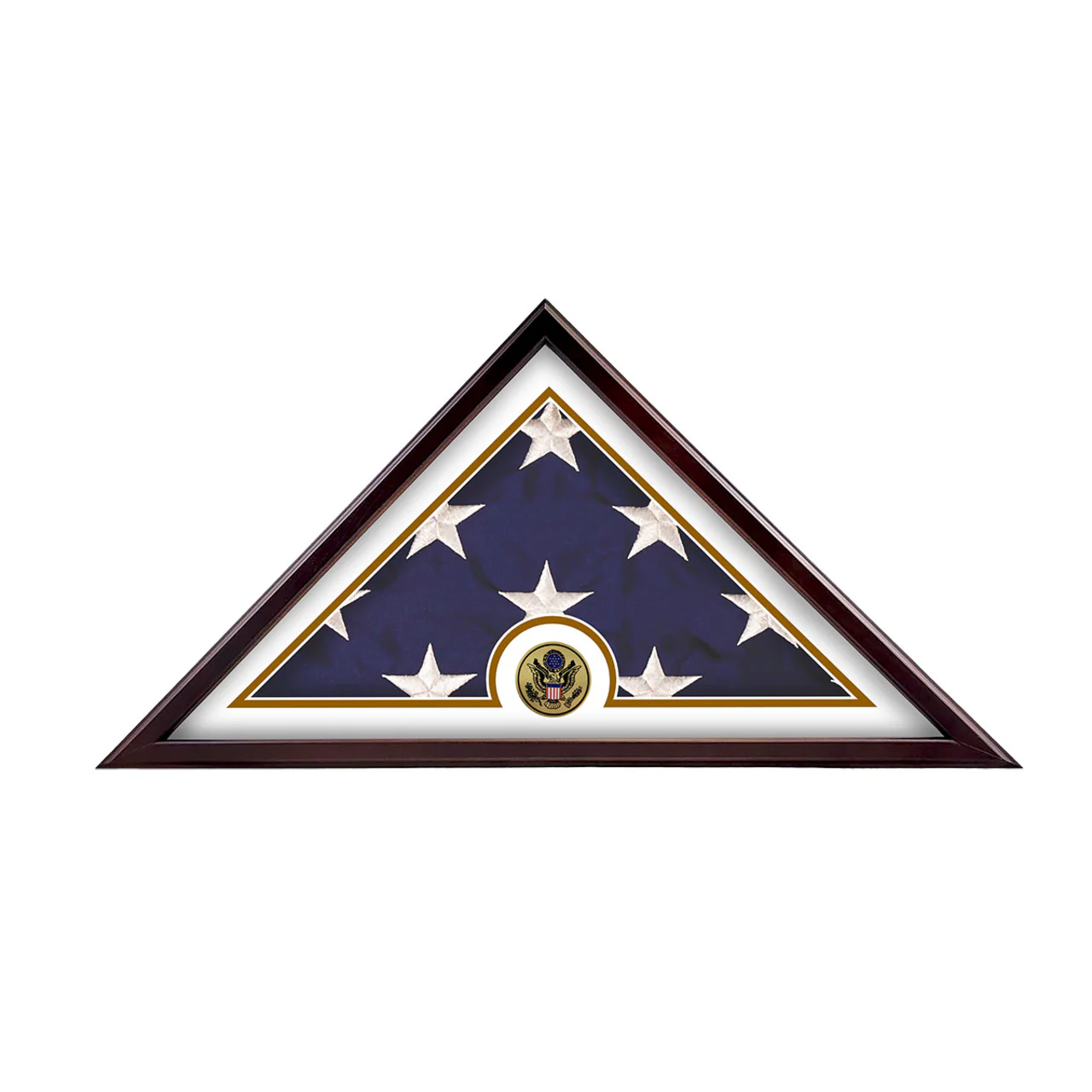 Veteran Flag Display Case with Matte Frame - Image 4