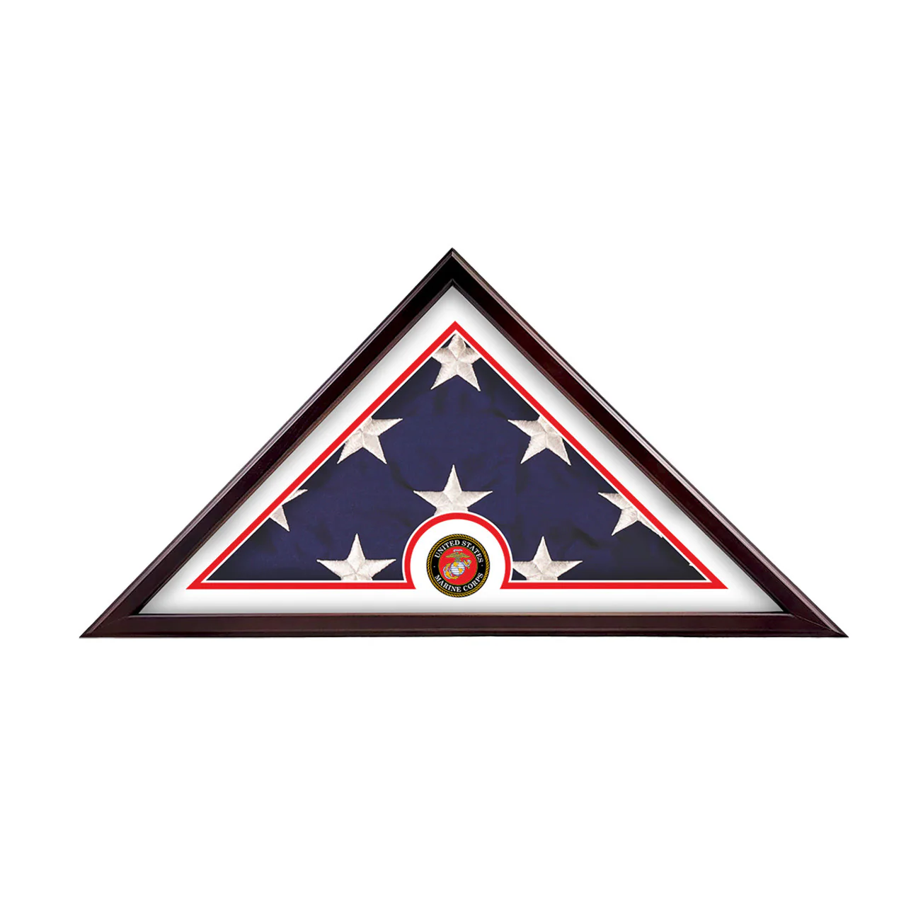 Veteran Flag Display Case with Matte Frame - Image 5
