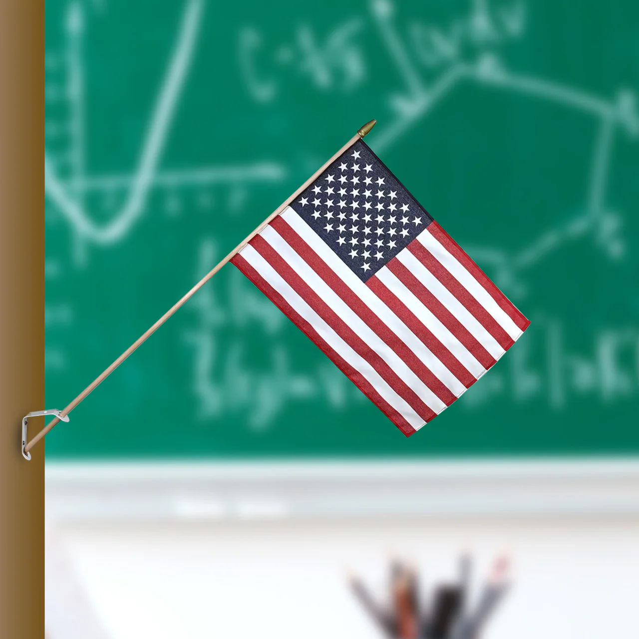 Wall Bracket for USA Classroom Stick Flags - Image 7