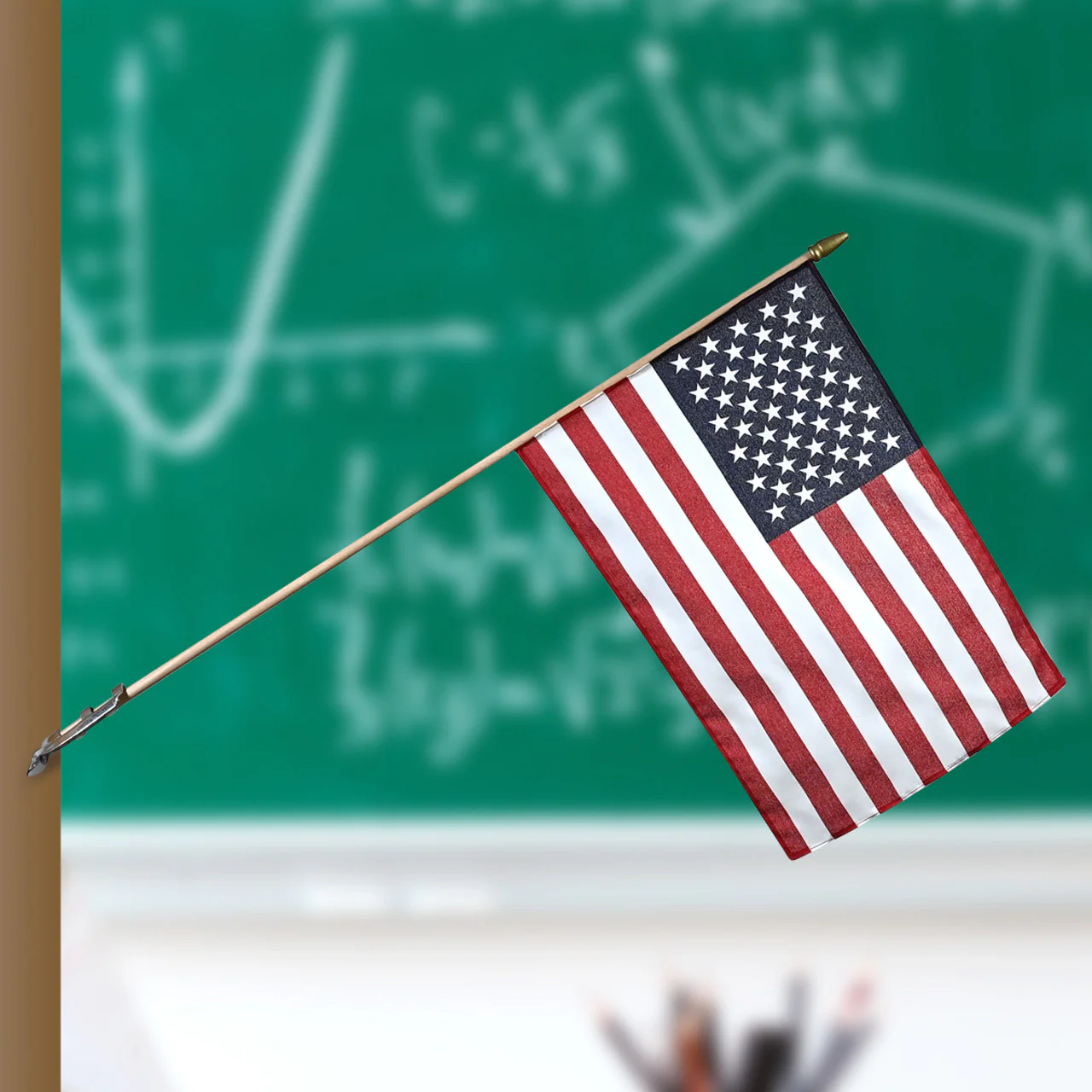 Wall Bracket for Classroom Stick Flags (Classroom Bracket) - Image 3