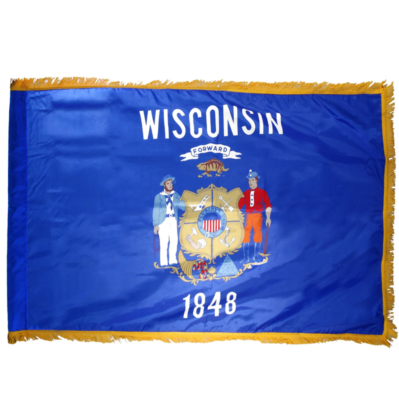 Wisconsin Flag 4 x 6 Feet Nylon Flag - Image 2
