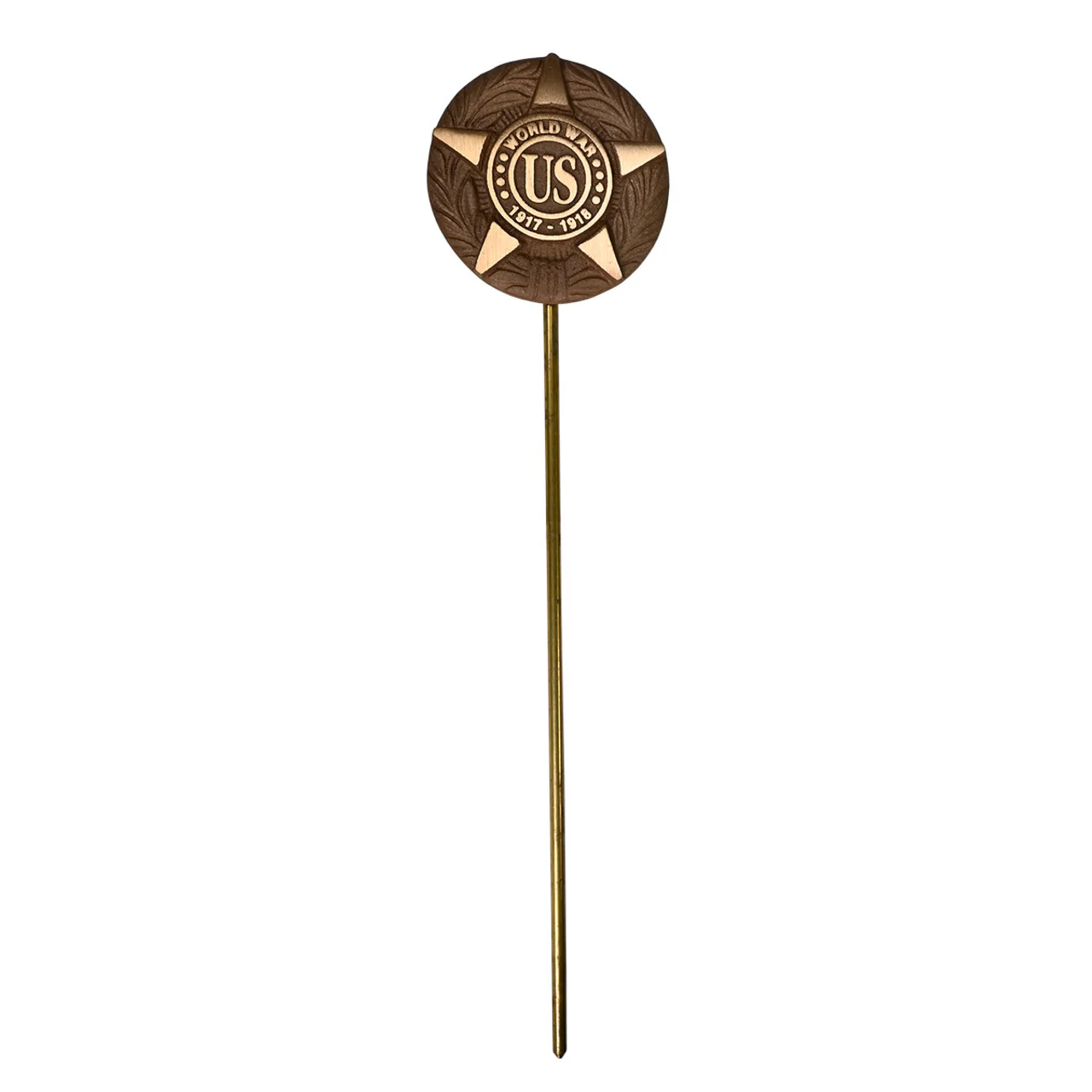 WWI Veteran Grave Marker - in Cast Bronze