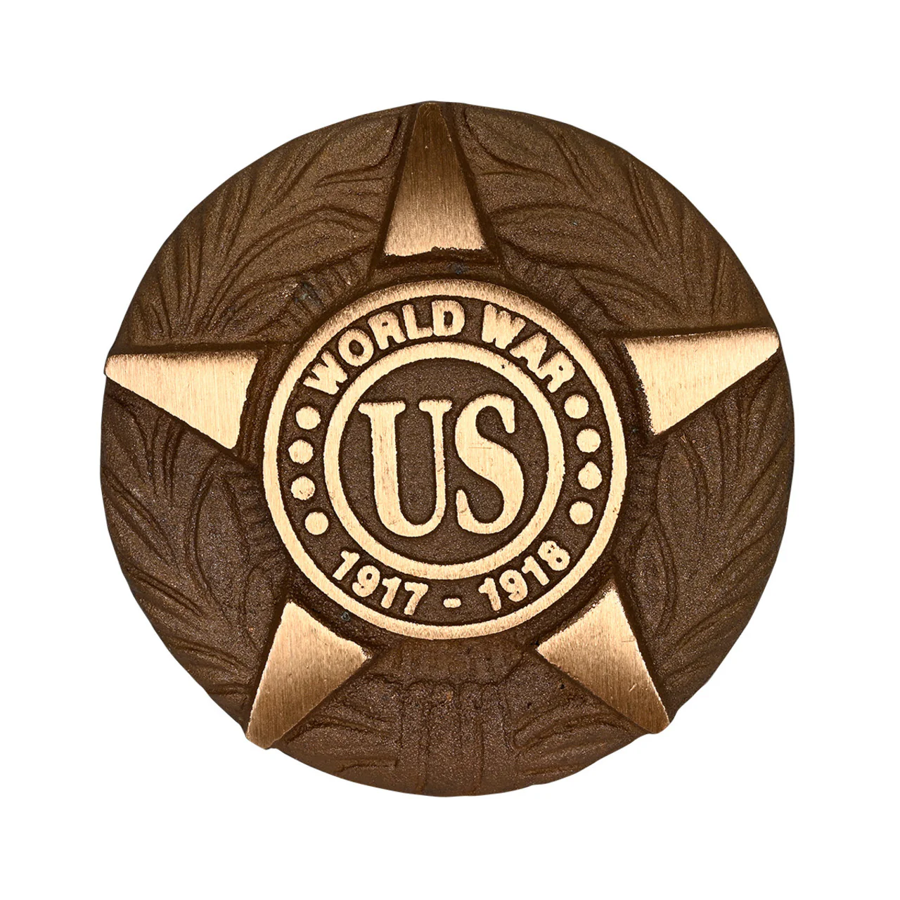 WWI Veteran Grave Marker - in Cast Bronze - Image 2