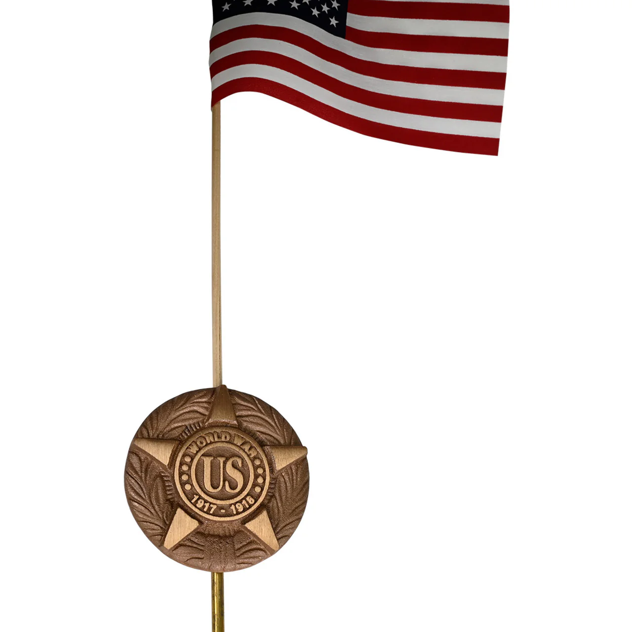 WWI Veteran Grave Marker - in Cast Bronze - Image 3
