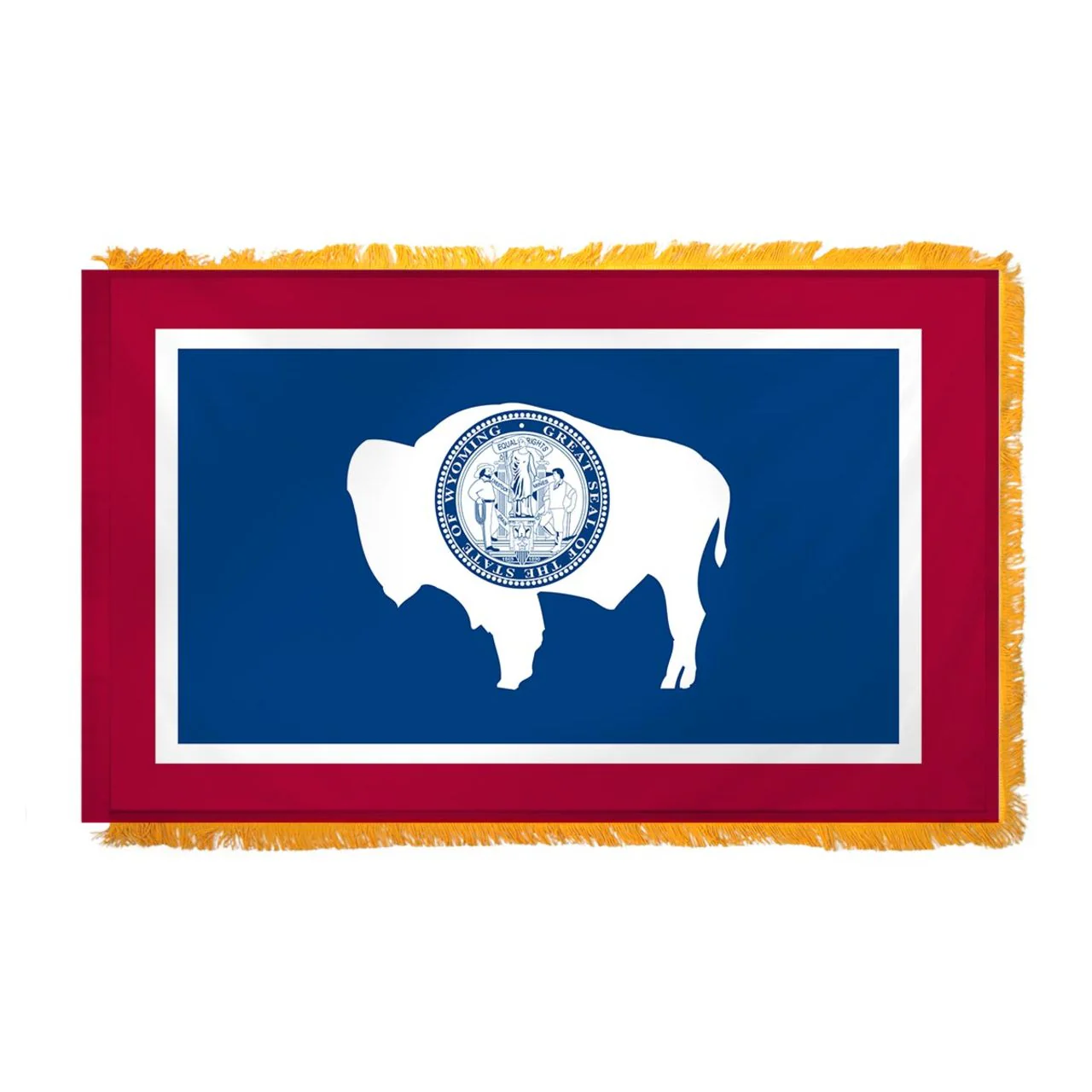 Super Tough Wyoming Indoor Flag 3' x 5' Nylon